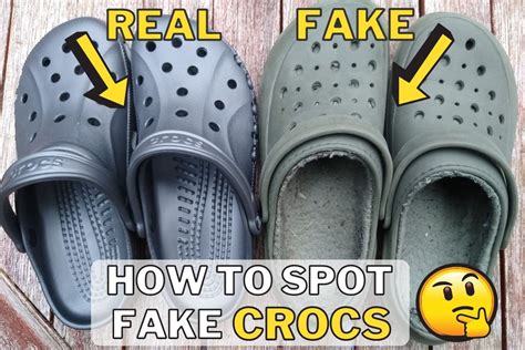 are crocs genuine or fake.